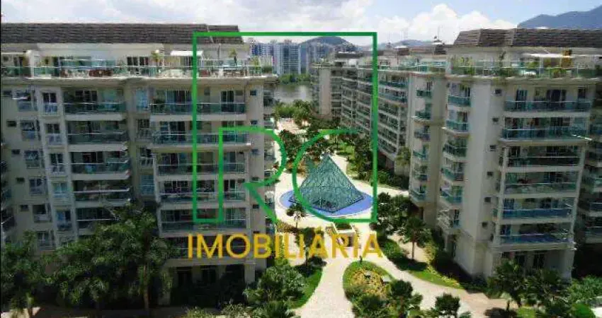 Apartamento para alugar, no Condomínio Le Parc Residential Resort, em Rio de Janeiro, Barra da Tijuca, com 2 quartos, 120m²