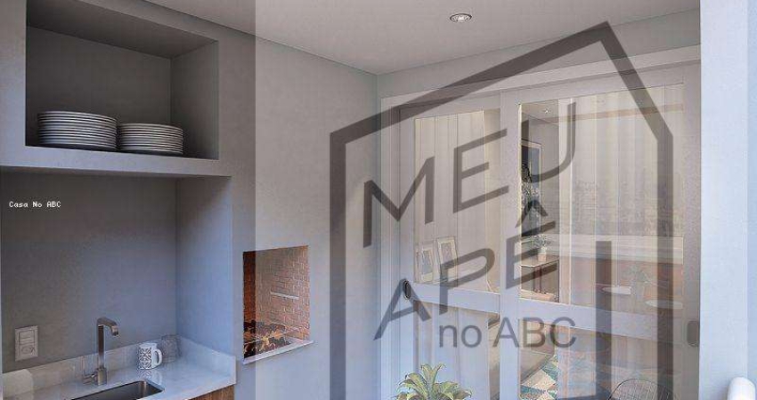 Apartamento com Varanda Gourmet - V. Tibiriçá - Santo André