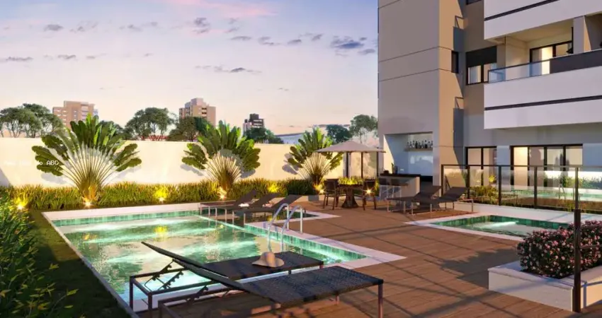 Apê 64 m² com Suíte no Campestre | Varanda Gourmet