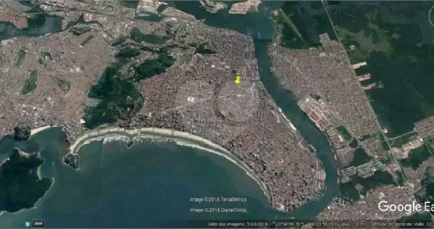 Terreno à venda na Rua Borges, 222, Macuco, Santos