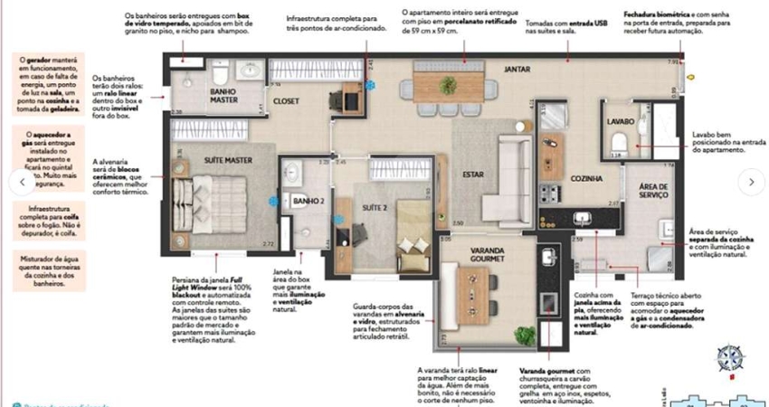 Apartamento com 2 quartos à venda na Rua Lucinda Ferreira, 173, Vila Firmiano Pinto, São Paulo