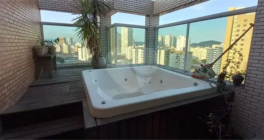 Apartamento com 3 quartos à venda na Rua Brigadeiro Galvão, 36, Ponta da Praia, Santos