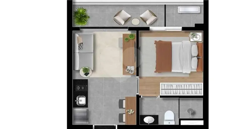 Apartamento com 1 quarto à venda na Avenida General Olímpio da Silveira, 309, Santa Cecília, São Paulo