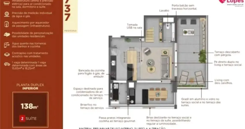 Apartamento com 2 quartos à venda na Avenida Pedroso de Morais, 737, Pinheiros, São Paulo