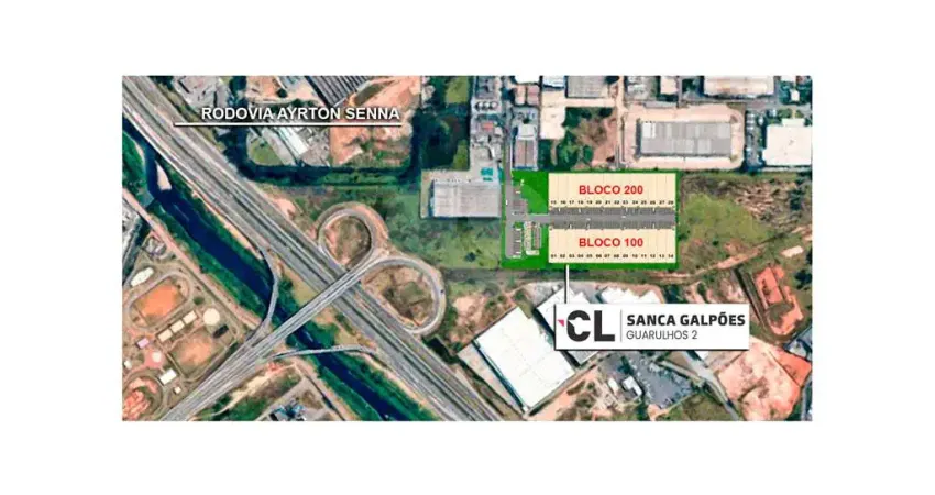 Barracão / Galpão / Depósito para alugar na Rua da Lagoa, 511, Cidade Industrial Satélite de São Paulo, Guarulhos