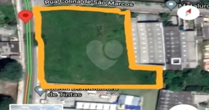 Terreno à venda na Rua Colina de São Marcos, 16, Palanque, São Paulo