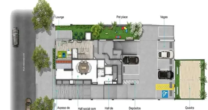 Apartamento com 3 quartos à venda na Rua Indiana, 316, Brooklin Paulista, São Paulo
