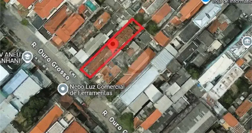 Terreno à venda na Rua Ouro Grosso, 1313, Parque Peruche, São Paulo