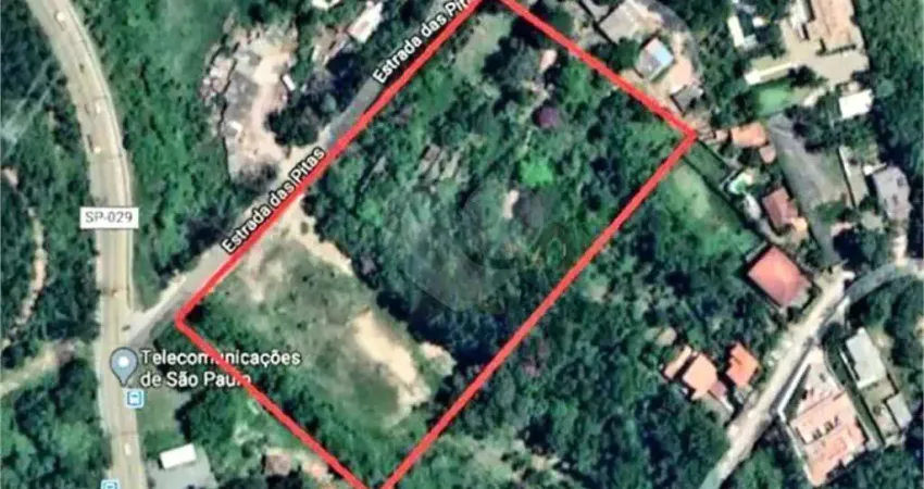 Terreno à venda na Estrada das Pitas, 1, Chácara Roselândia, Cotia