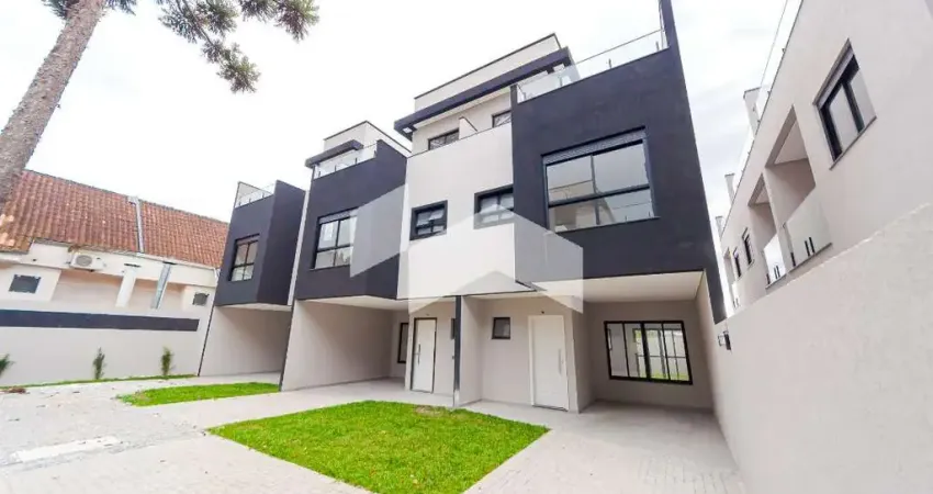 Sobrado em condomínio com 136.63 m², 4 quartos sendo 1 suíte à venda no bairro Cajuru.