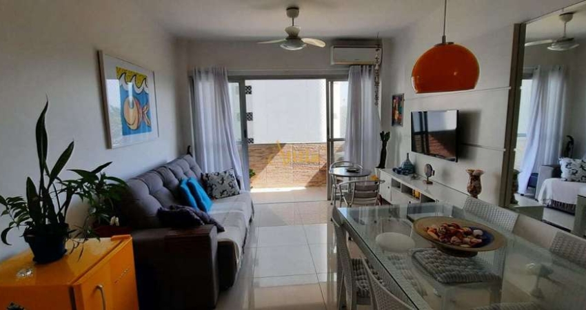 Apto reformado, 200mts praia, 3 dorms., 1 vaga, Enseada