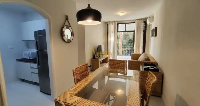Apto (lado praia), 3 dorms., lazer, 1 vaga, Enseada