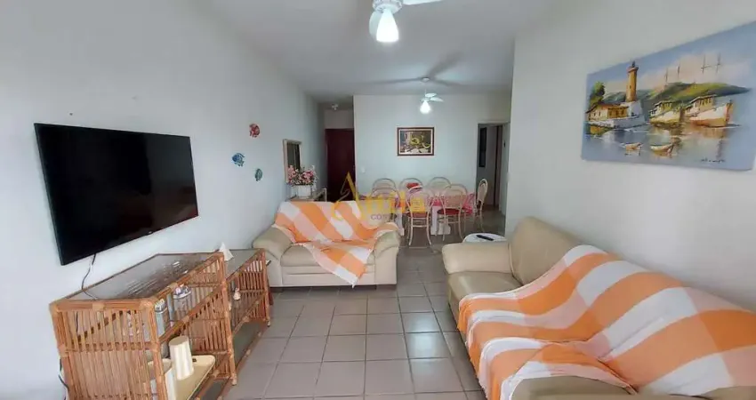Apto 3 dorms., sacada, 1 vaga, 300mts praia Enseada
