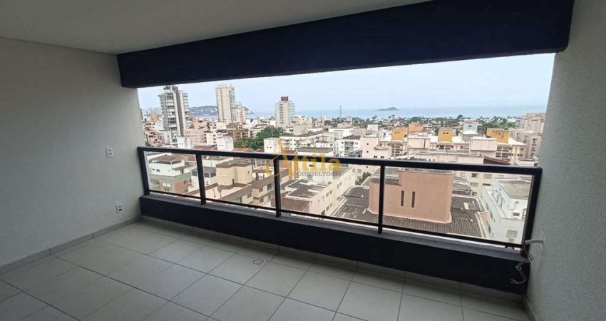 Studio com banheiro, cozinha, lazer total, Enseada