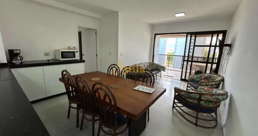 apartamento vista oceano ,todo avarandado 03 dorm, Cod: 6284