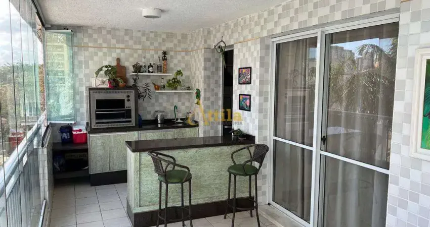 Apartamento com 3 quartos, jardim astúrias, guarujá - r$ 920 mil, cod: 6349