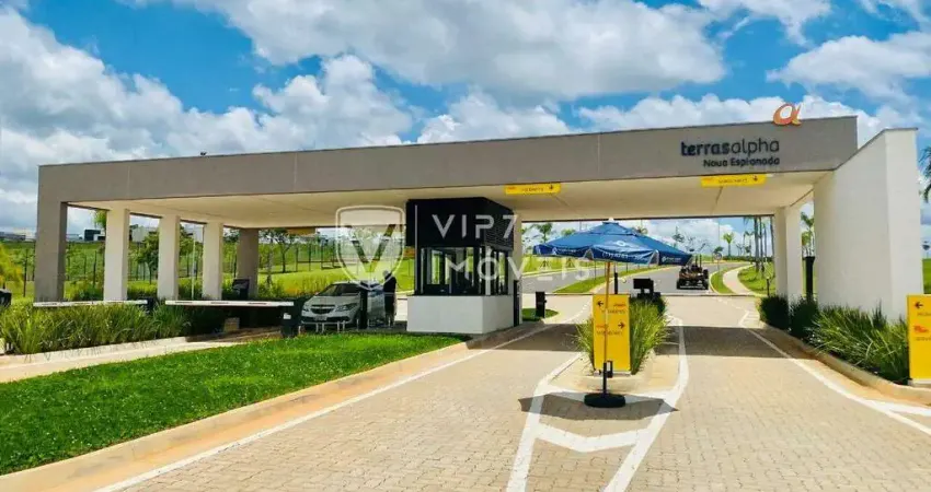 Lote em condomínio à venda, alphaville nova esplanada - votorantim/sp