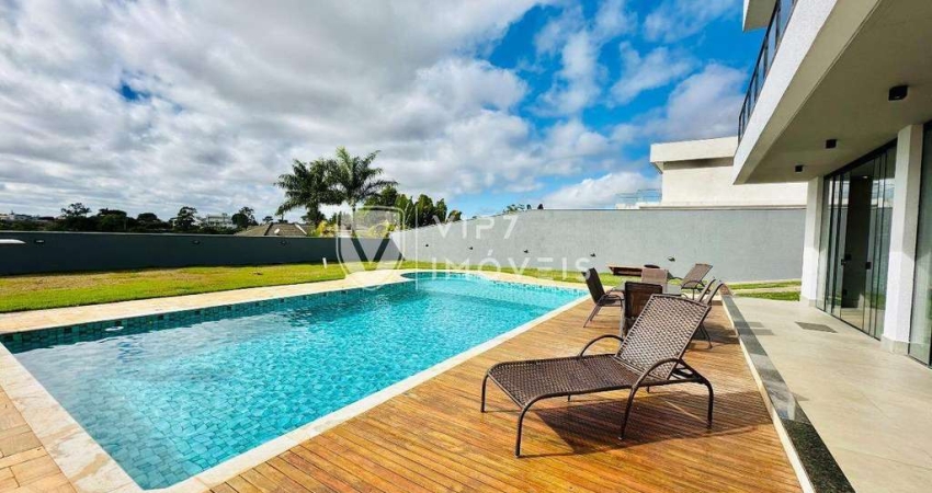 Casa para aluguel, 4 quartos, 3 suítes, 10 vagas, Chácara Santa Terezinha - Araçoiaba da Serra/SP