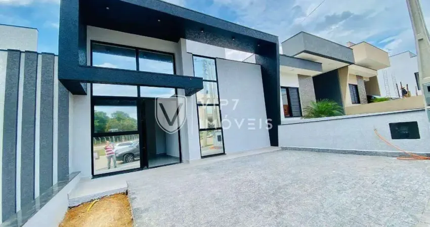 Casa de condomínio à venda, 3 quartos, 1 suíte, 2 vagas, jardim residencial villagio ipanema i - sorocaba/sp