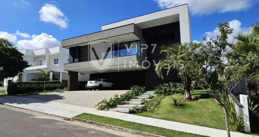 Casa com 4 dormitórios/4 suites, gourmet, piscina, lago, 787 m² - condomínio saint patrick - sorocaba/sp