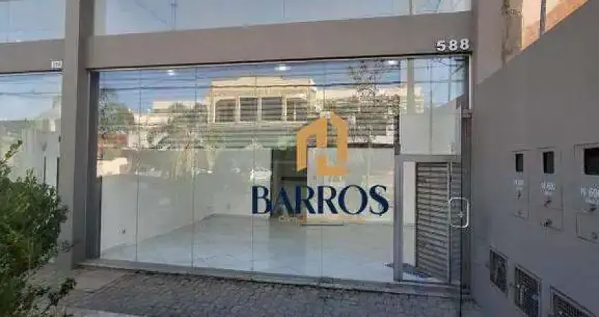 Ótimo Salão Comercial em Av Movimentada - Novo acabamento impecável.