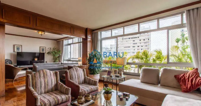 Apartamento com 3 dormitórios à venda, 267 m² por r$ 2.590.000,00 - higienópolis - são paulo/sp