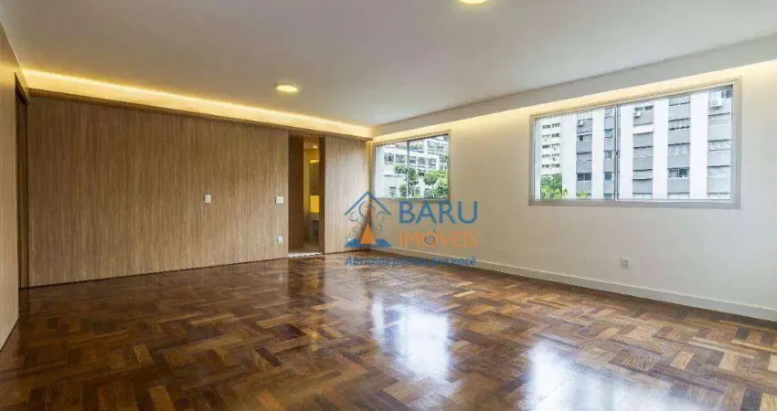 Apartamento com 3 dormitórios à venda, 143 m² por r$ 2.450.000,00 - jardim américa - são paulo/sp