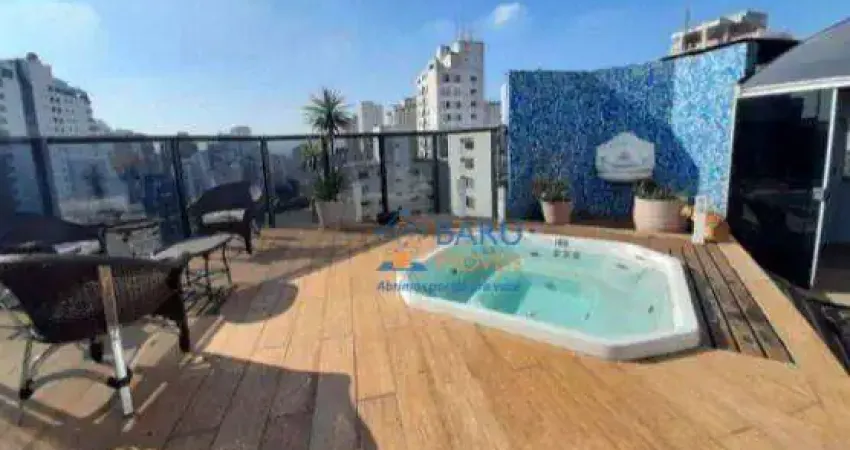 Cobertura com 4 dormitórios à venda, 392 m² por r$ 3.700.000,00 - santa cecília - são paulo/sp