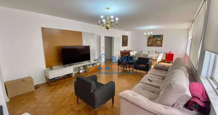Apartamento com 3 dormitórios à venda, 190 m² por r$ 1.800.000,00 - santa cecília - são paulo/sp