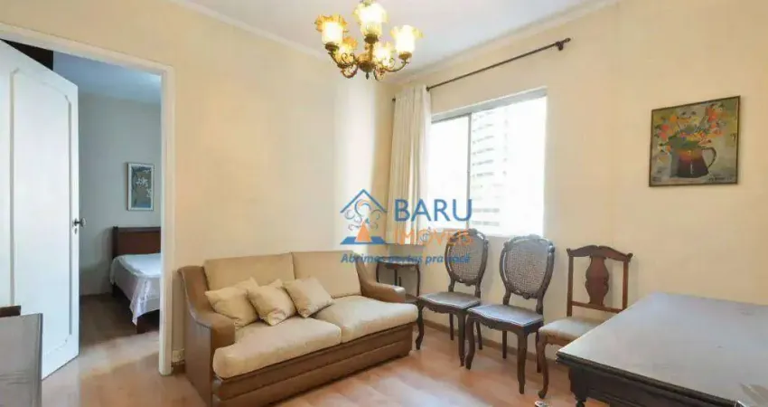 Apartamento com 1 dormitório à venda, 40 m² - higienópolis - são paulo/sp