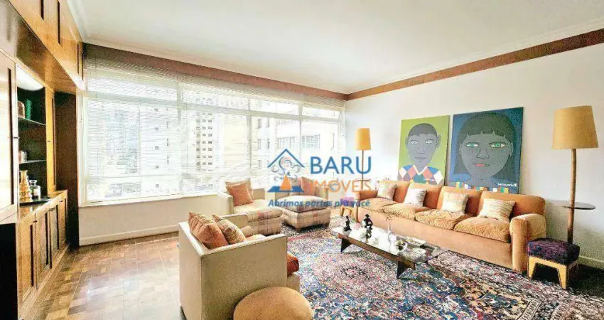 Apartamento com 3 dormitórios à venda, 276 m² por r$ 3.500.000,00 - jardim américa - são paulo/sp
