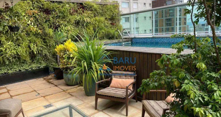 Cobertura com 3 dormitórios, 275 m² - venda por r$ 7.000.000,00 ou aluguel por r$ 30.772,00 - perdizes - são paulo/sp