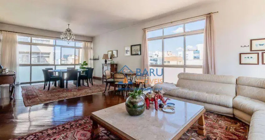 Apartamento com 3 dormitórios à venda, 243 m² por r$ 1.890.000,00 - higienópolis - são paulo/sp