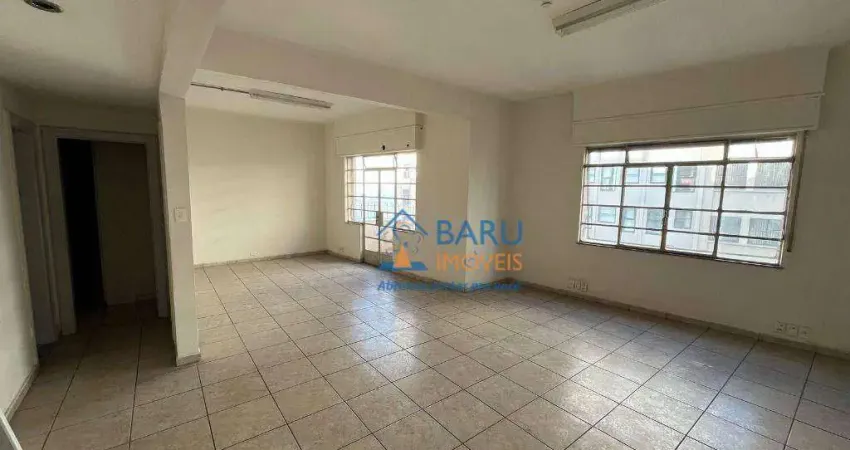 Conjunto comercial com 135 m² - venda por r$ 490.000 ou aluguel por r$ 3.945/total mensal - república - são paulo/sp