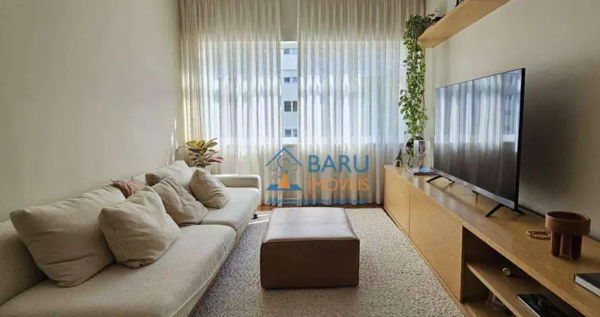 Apartamento com 2 dormitórios à venda, 108 m² por r$ 1.250.000,00 - jardim américa - são paulo/sp