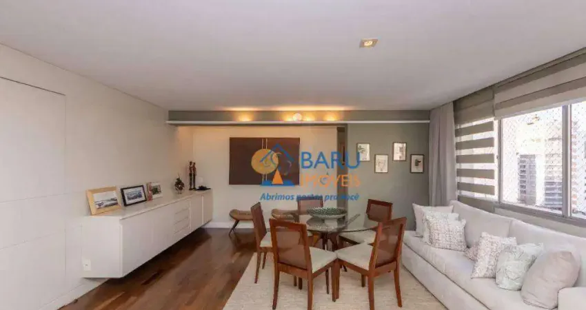 Apartamento com 2 dormitórios à venda, 121 m² por r$ 1.950.000 - cerqueira césar - são paulo/sp