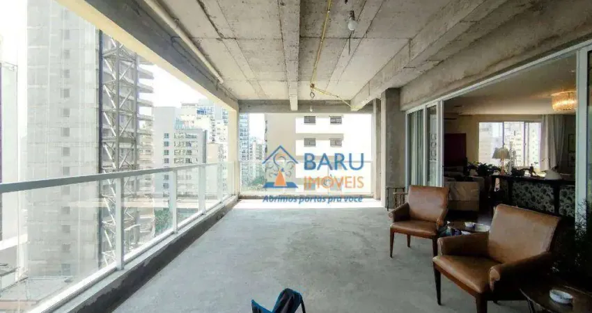 Apartamento com 3 dormitórios à venda, 283 m² por r$ 4.300.000,00 - jardim paulista - são paulo/sp