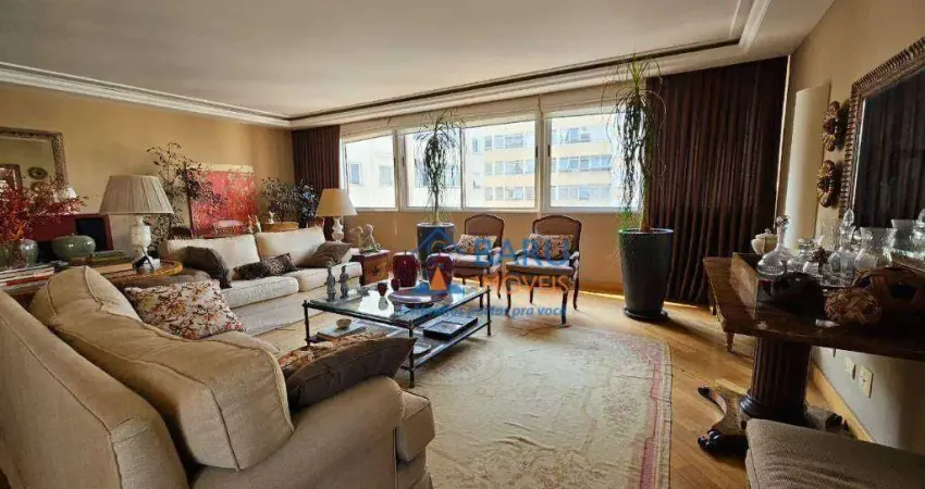 Apartamento com 3 dormitórios à venda, 210 m² por r$ 2.500.000,00 - santa cecília - são paulo/sp