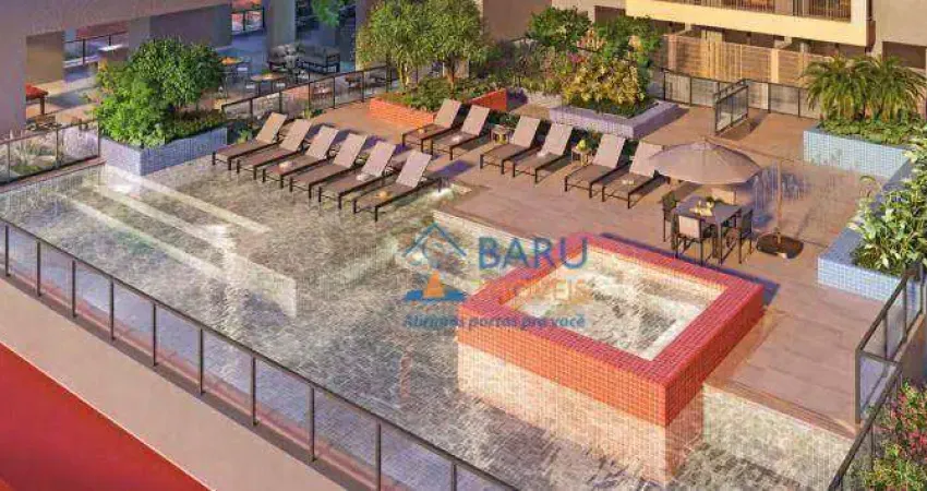 Apartamento com 1 dormitório à venda, 29 m² por r$ 431.311 - brooklin - são paulo/sp