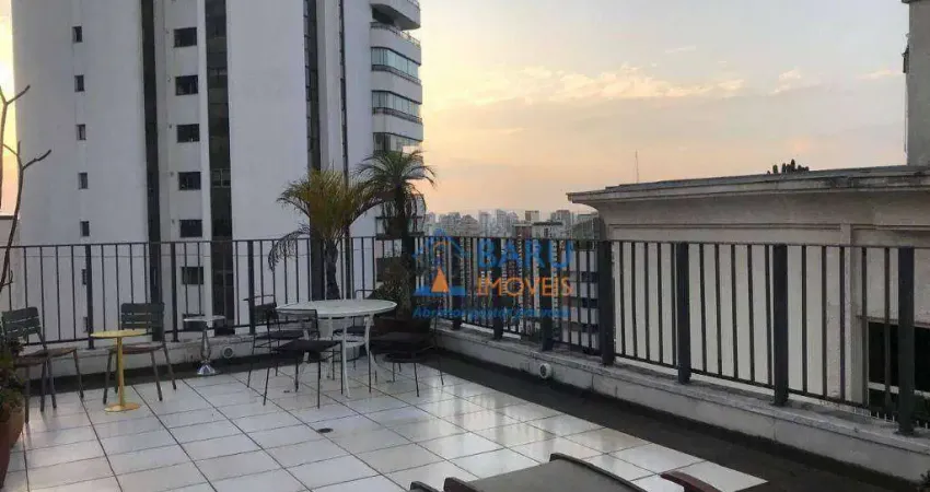 Cobertura duplex com 3 dormitórios à venda, 230 m² por r$ 2.970.000 - higienópolis - são paulo/sp