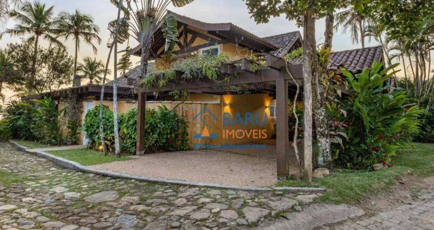 Casa com 7 dormitórios à venda, 471 m² por r$ 40.000.000,00 - baleia - são sebastião/sp