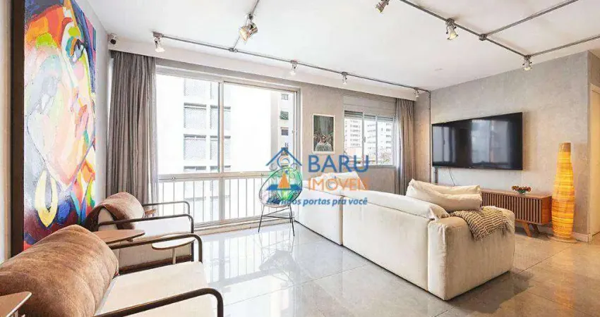 Apartamento com 2 dormitórios à venda, 99 m² por r$ 1.450.000,00 - itaim - são paulo/sp