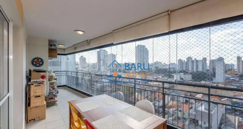 Apartamento com 4 dormitórios à venda, 133 m² por r$ 1.190.000,00 - ipiranga - são paulo/sp
