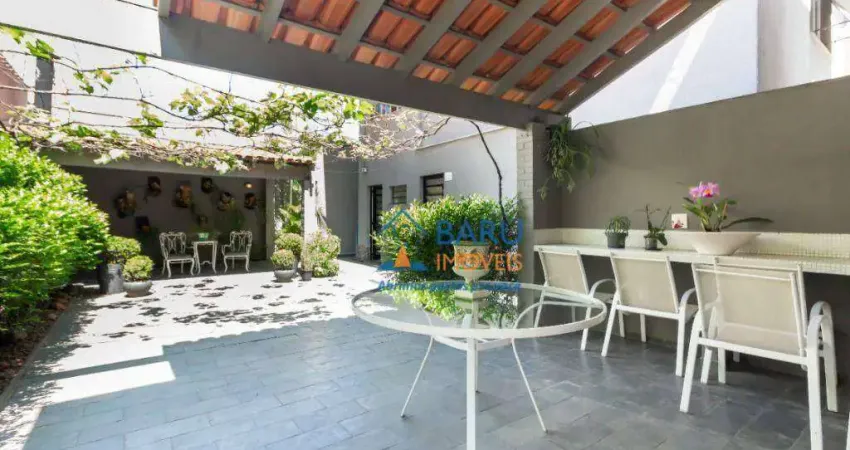 Casa com 4 dormitórios à venda, 300 m² por r$ 6.000.000 - jardim paulistano - são paulo/sp