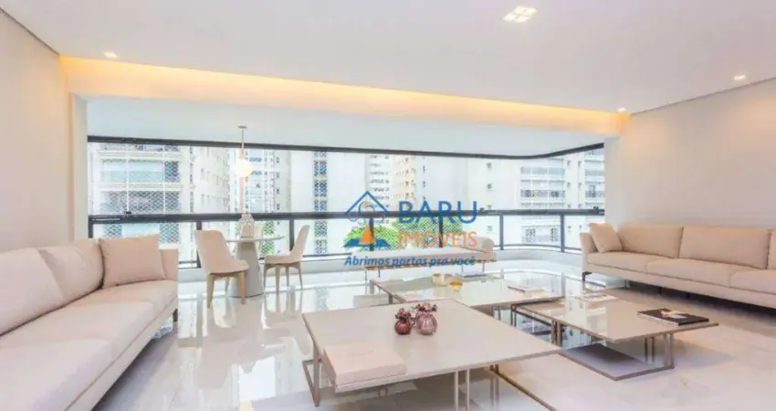 Apartamento com 4 dormitórios à venda, 238 m² por r$ 3.700.000 - higienópolis - são paulo/sp