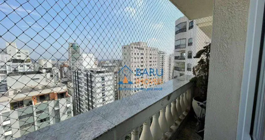 Apartamento com 3 dormitórios à venda, 167 m² por r$ 2.290.000 - jardim paulista - são paulo/sp