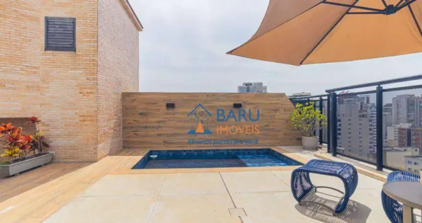 Cobertura com 3 dormitórios à venda, 260 m² por r$ 3.350.000 - perdizes - são paulo/sp