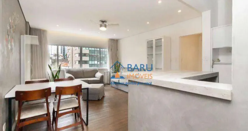 Apartamento com 3 dormitórios à venda, 105 m² por r$ 1.200.000 - pinheiros - são paulo/sp