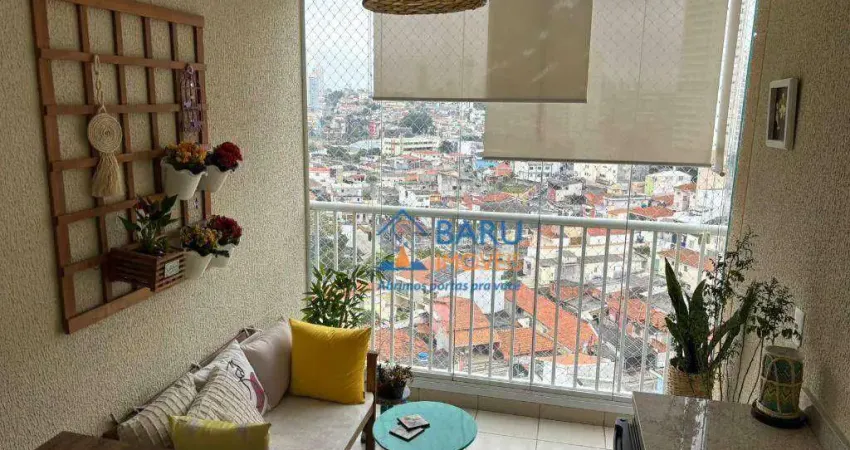 Apartamento com 2 dormitórios, 56 m² - venda por r$ 585.000 ou aluguel por r$ 4.014/mês - vila nair - mobiliado