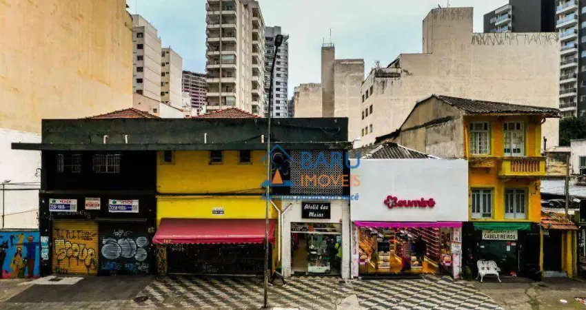 Terreno à venda, 750 m² por r$ 11.921.000,00 - santa cecília - são paulo/sp